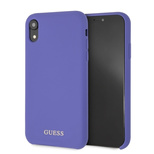 Guess Silicone iPhone Xr Case - Purple