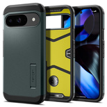 Spigen Tough Armor Hülle für Google Pixel 9 / 9 Pro – Grün