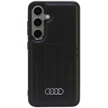 Audi Kunstleder MagSafe S24 S921 schwarz/schwarz Hardcase AU-TPUPCMS24-Q5/D1-BK