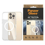 PanzerGlass HardCase mit MagSafe, antibakterielle, militärisch zertifizierte Hülle für iPhone 13 Pro Max – Transparent