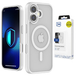 3mk Smoke MagCase for iPhone 17 - white-translucent