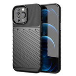 Thunder Case Flexibel Robuste Panzer Handyhülle TPU Schutzhülle für iPhone 13 Pro Max schwarz