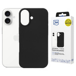 3mk Hardy MagSilikonhülle für Apple iPhone 17 - Schwarz