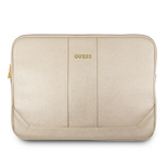 Guess Sleeve GUCS13TBE 13" beige /beige Saffiano