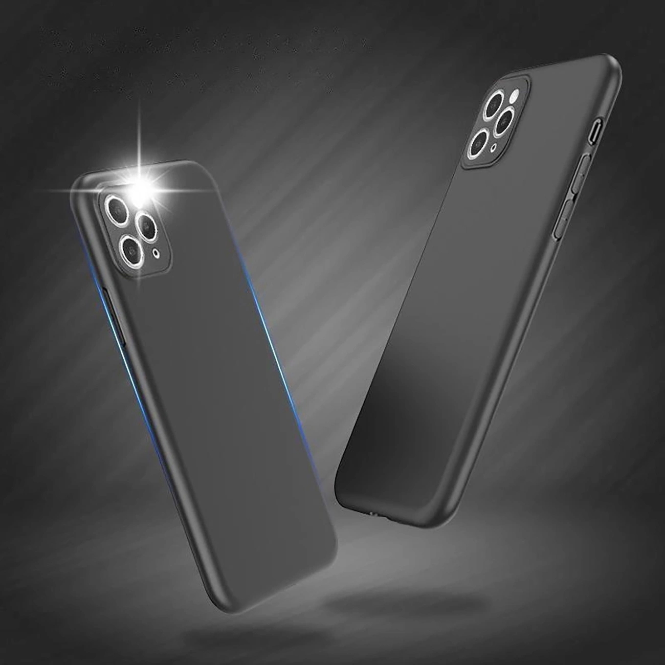 Soft Case for Xiaomi Poco F6 on Black Background