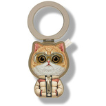 Nimmy Cool&amp;Cute 2.0 Magnetischer Katzenanhänger - Braun
