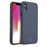 Uniq Lithos Hülle für iPhone Xr – blau