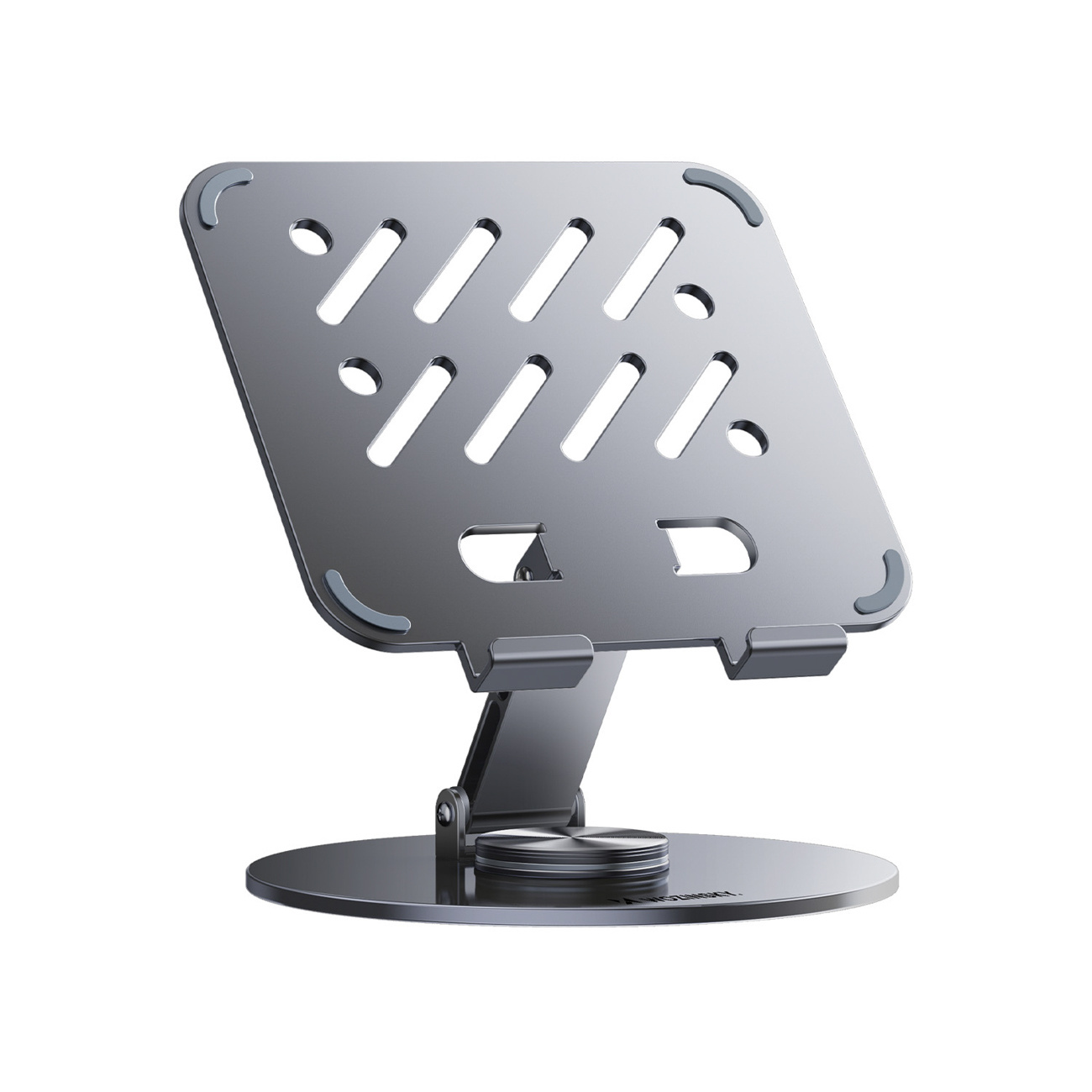 Stojak na tablet obrotowy 360° aluminiowy