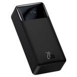 Baseus Bipow power bank 30000mAh 2x USB / USB Type C / micro USB 20W Quick Charge AFC FCP black (PPDML-N01)