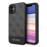Guess 4G Stripe Collection case for iPhone 11 6.1&quot; / Xr - gray