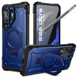 Etui Supcase UB Grip Mag MagSafe na Samsung Galaxy S26 - granatowo-czarne