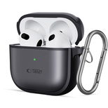 Tech-Protect Slim Hook-Hülle für AirPods 4 – Schwarz