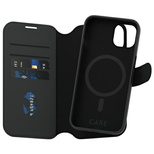CARE by PanzerGlass Feature Tango 2in1 Wallet MagSafe Case für iPhone 13 / 14 - Schwarz