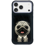 Etui Nimmy Big Eyed Pet 2.0 Dog na iPhone 17 - czarne