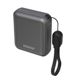 Powerbank Dudao K22+ 10000mAh 22.5W USB-C with pendant/cable - gray