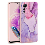 Tech-Protect Mood Hülle für Xiaomi Redmi Note 12S – rosa Marmor