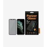 PanzerGlass E2E Super+ privacy tempered glass for iPhone Xs Max / 11 Pro Max - with black frame