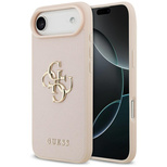 Guess Grained Big 4G &amp; Classic Logo iPhone Air Case - Pink