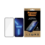 PanzerGlass E2E Microfracture antibacterial glass for iPhone 13 Pro Max - with black frame