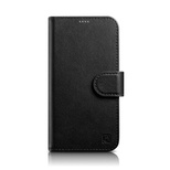 iCarer Wallet Case 2in1 Cover iPhone 14 Plus Anti-RFID Leather Flip Case Black (WMI14220727-BK)