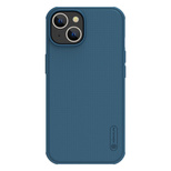 Nillkin Super Frosted Shield Pro Hülle für iPhone 14 Plus Rückseite blau