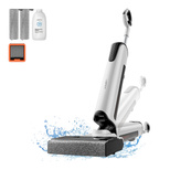 UWANT D700 Standstaubsauger mit Wischfunktion und Ladestation, Weiß
