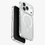 Uniq LifePro Xtreme Magclick Charging Case for iPhone 17 Pro - Clear-Glitter