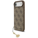 Guess 4G Charms Collection MagSafe case for iPhone Air - brown