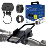 3mk BikeGrip Fahrrad-Handyhalterung – Schwarz