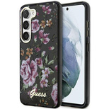 Guess GUHCS23MHCFWSK S23+ S916 schwarz/schwarz Hardcase Flower Collection