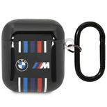 Etui BMW Multiple Colored Lines na AirPods 1/2 - czarne