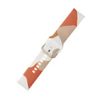 Pasek Strap Moro do Samsung Galaxy Watch 40 / 41 / 42 / 43 / 44 mm silikonowa bransoletka opaska do zegarka - wzór 5