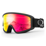 Qunature White Skibrille für Erwachsene - Schwarz