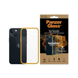 PanzerGlass ClearCase Antibakterielle, in Militärqualität zertifizierte Hülle für iPhone 13 Mini – Transparent Gelb