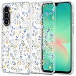 Tech-Protect FlexAir Case for Samsung Galaxy A26 5G - Daisies with Leaves