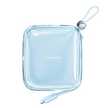 Joyroom powerbank 10000mAh Jelly Series 22.5W with built-in Lightning cable blue (JR-L003)