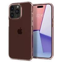 Etui Spigen Crystal Flex na iPhone 15 Pro Max - różowo-przezroczyste