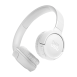 JBL Tune 520BT wireless on-ear Bluetooth 5.3 headphones - white