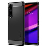 Spigen RUGGED ARMOR SONY XPERIA 1 V MATTSCHWARZ