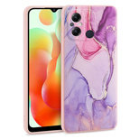 Tech-Protect Mood case for Xiaomi Redmi 12C - pink marble