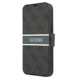 Guess GUBKP13X4GDGR iPhone 13 Pro Max 6,7" szary/grey book 4G Stripe