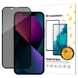 Wozinsky Privacy Glass Gehärtetes Glas für iPhone 14 Plus / 13 Pro Max mit Anti-Spy-Blickschutzfilter