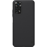 Nillkin Super Frosted Shield Strapazierfähige Schutzhülle für Xiaomi Redmi Note 11T 5G / Note 11S 5G / Note 11 5G (China) / Poco M4 Pro 5G, Schwarz