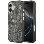 Guess Python Pattern MagSafe Case for iPhone 17 - Black