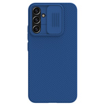 Pancerne etui do Samsung Galaxy A34 5G z osłoną na aparat Nillkin CamShield Case - niebieskie