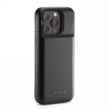 Mophie Juice Pack Hülle für iPhone 15 Pro mit integrierter 2400 mAh Powerbank – Schwarz