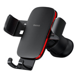 Baseus Metal Age II gravitational car phone holder for ventilation grille black (SUJS000001)