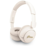 Guess Metal Logo Script Over-Ear-Kopfhörer - Beige