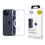 3mk Just20g MagCase Case für Apple iPhone 15 - Transparent