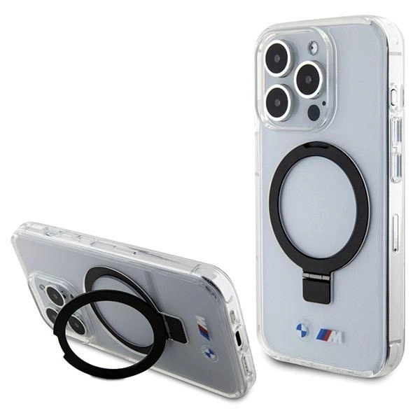 BMW Ring Stand M Collection MagSafe Hülle für iPhone 15 Pro Max 